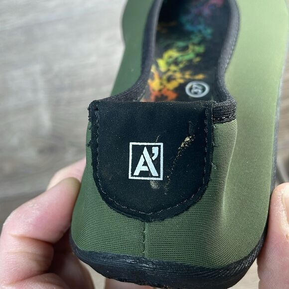 A’Rcopedico Lolita Women's Sz 6.5/EU 37 Green Stretchy Slip On Ballet Flats - Picture 12 of 13